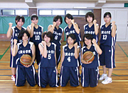 高校バスケットボール部の画像